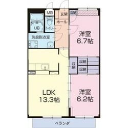 サンライズ富山の物件間取画像